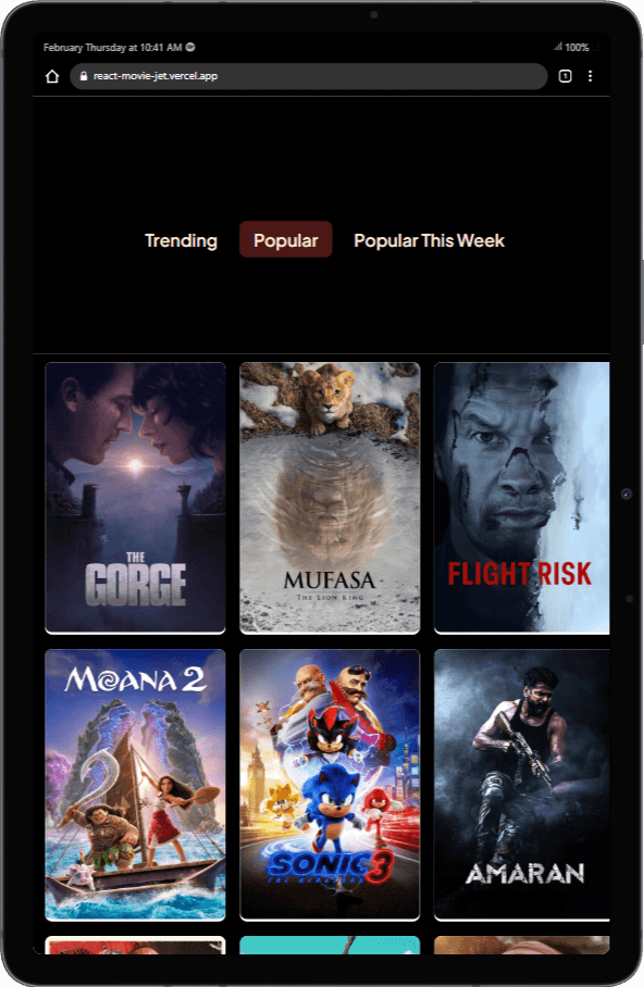 Movie-List preview